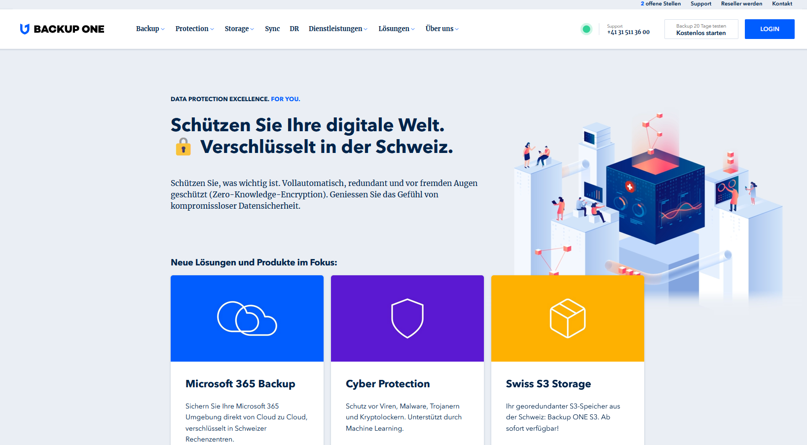 screenshot of Backup ONE